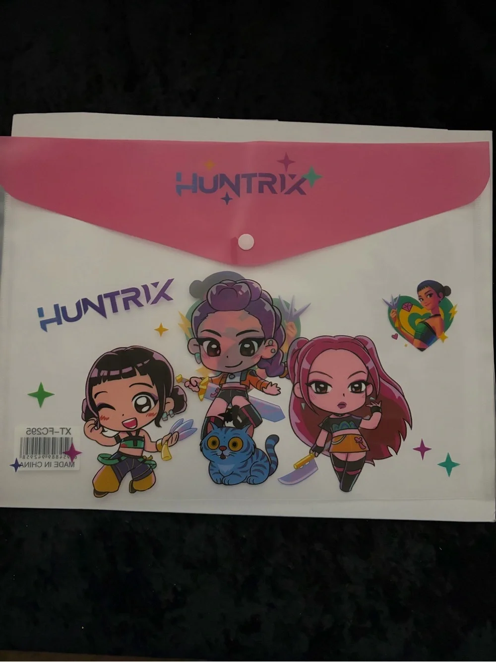Huntrix Pink Character Document Folder -